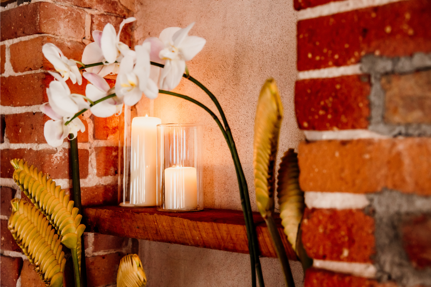 Lush centerpiece arrangement