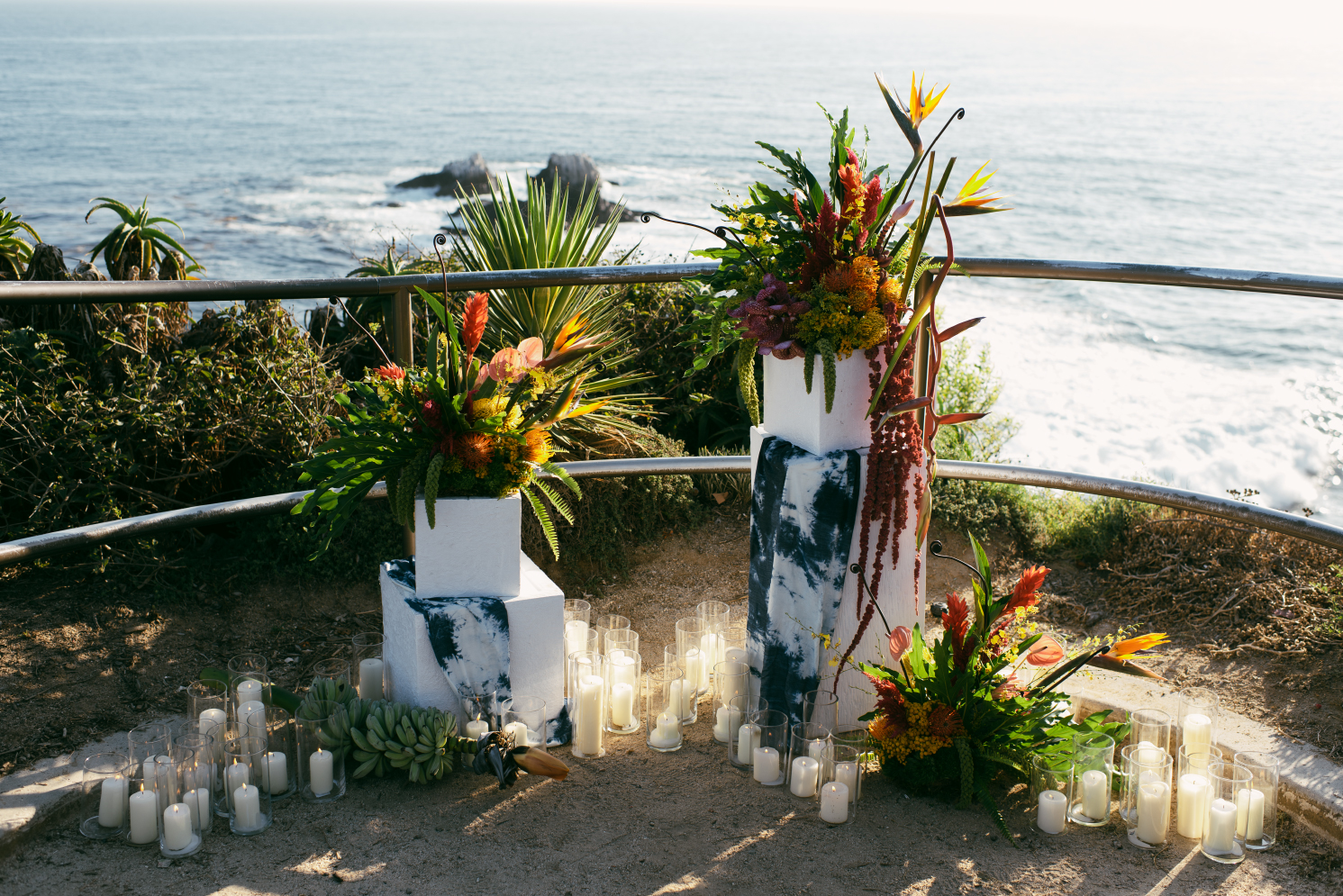 Statement floral arrangement
